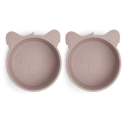 Nuuroo Alex Silicone Deep Plate 2-Pack Koala