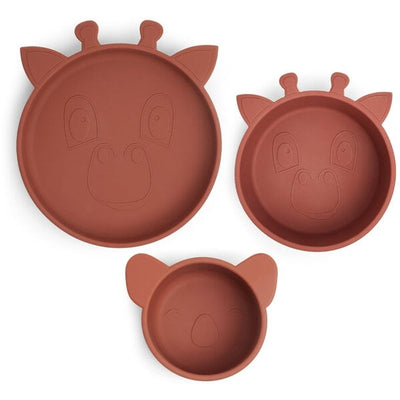 Set da pranzo in silicone Nuuroo Benni