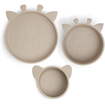 Set da pranzo in silicone Nuuroo Benni
