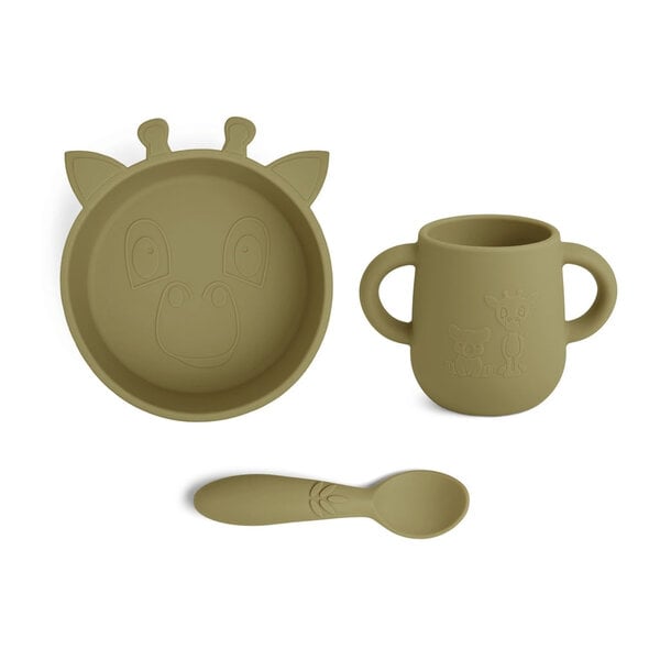Nuuroo Ebba Silicone Cena set de 3 paquetes