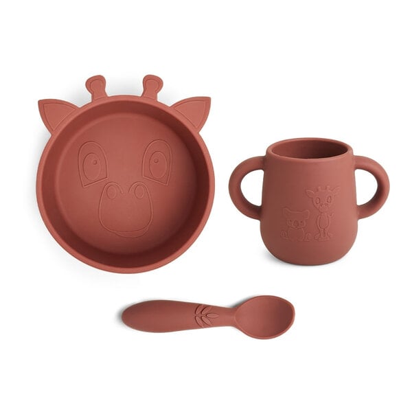 Nuuroo Ebba Silicone Cena set de 3 paquetes