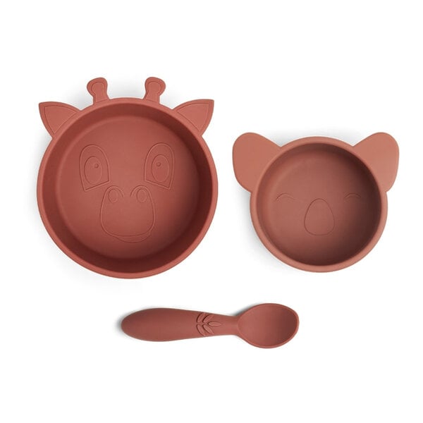 Nuuroo Eddy Silicone Cena set de 3 paquetes