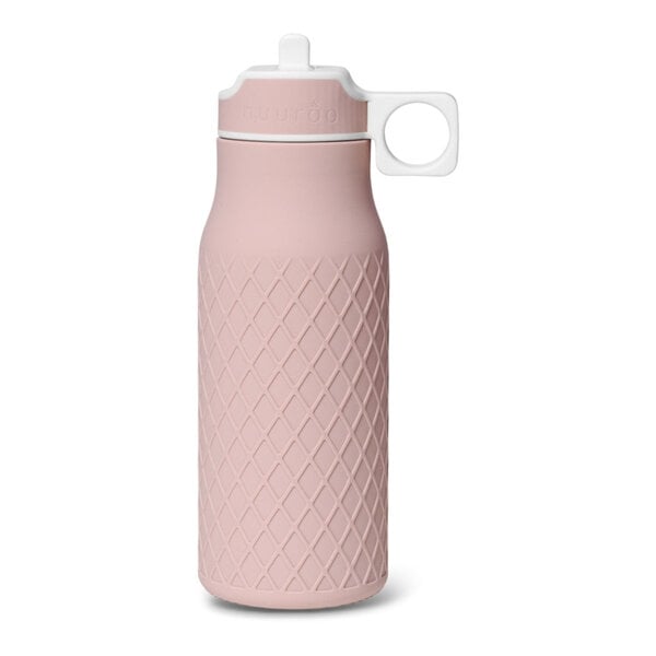 Nuuroo Isa Silicona Botty Bottle-Woodrosis 400 ml