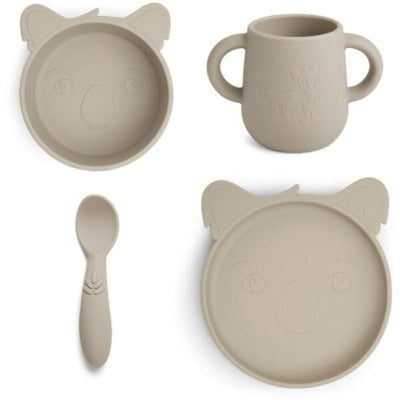 Set da pentola in silicone Nuuroo Lykke Koala