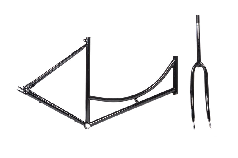 Frame e forchetta da 28 pollici 57 cm nero