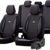 Cubiertas de silla SELECT SELECTAFT Sports 2 mm Negro de 11 piezas