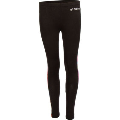 Papillon Dansbroek lang meisjes katoen elastaan zwart maat 104