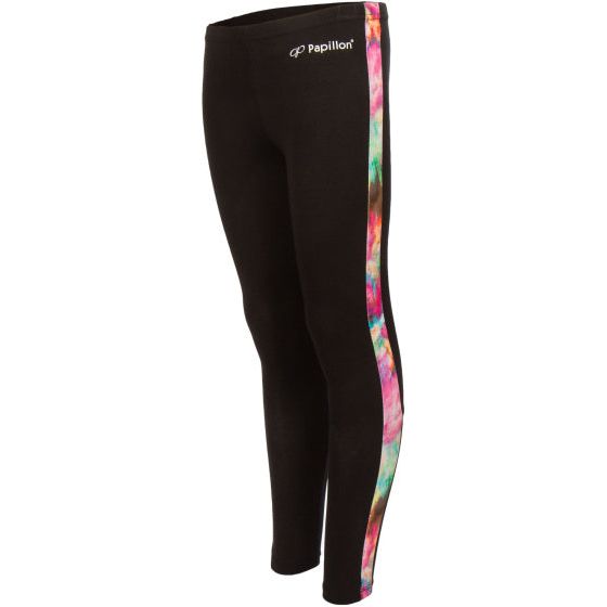 Pantaloni da ballo di papillon Long Girl Cotton Elastane Black Size 104