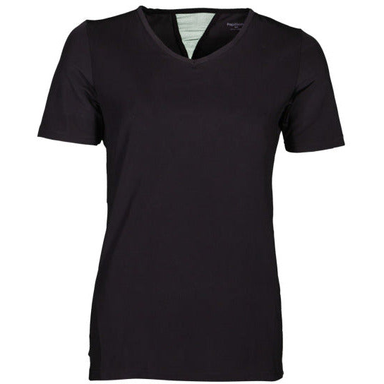 Papillon Fitness shirt s sl v-neck dames zwart maat M