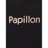Papillon Fitness shirt s sl v-neck dames zwart maat XXL