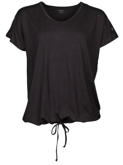 Papillon Loose Fit Sportshirt redonda Hals Ladies Black Size M
