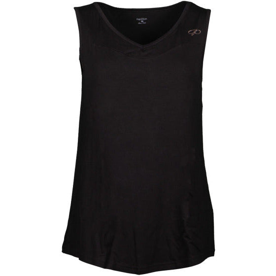 Papillon Singlet fitness shirt dames zwart maat S