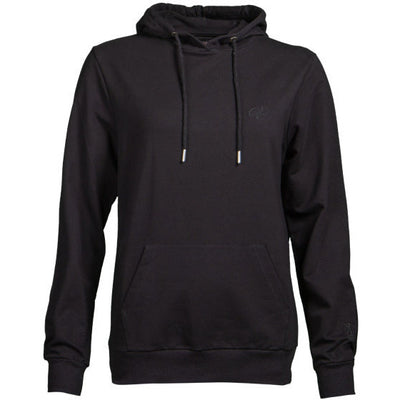 Papillon Sweat Hoody Katoen Dames Zwart Maat XL