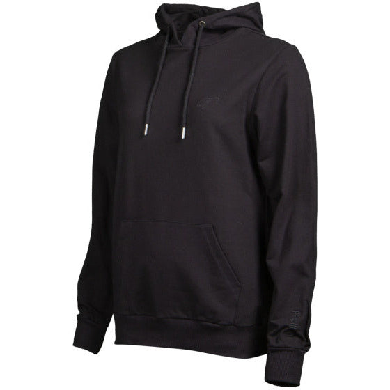 Papillon Sweat Hoody Katoen Dames Zwart Maat M