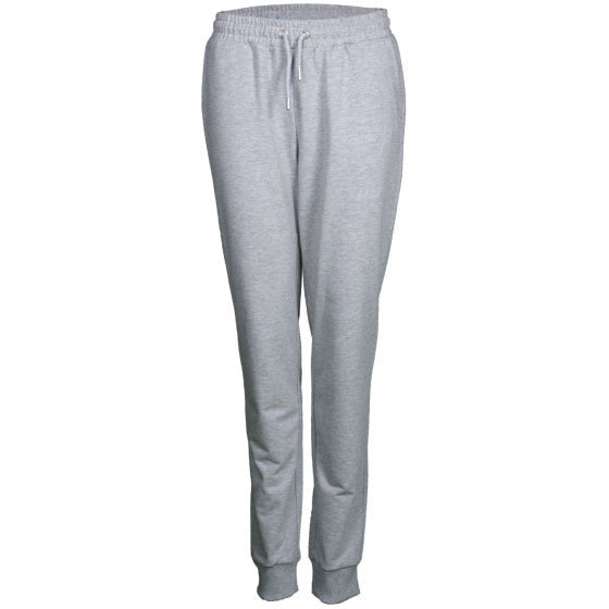 Papillon Pantalones de sudor de sudor Damas Tamaño gris l