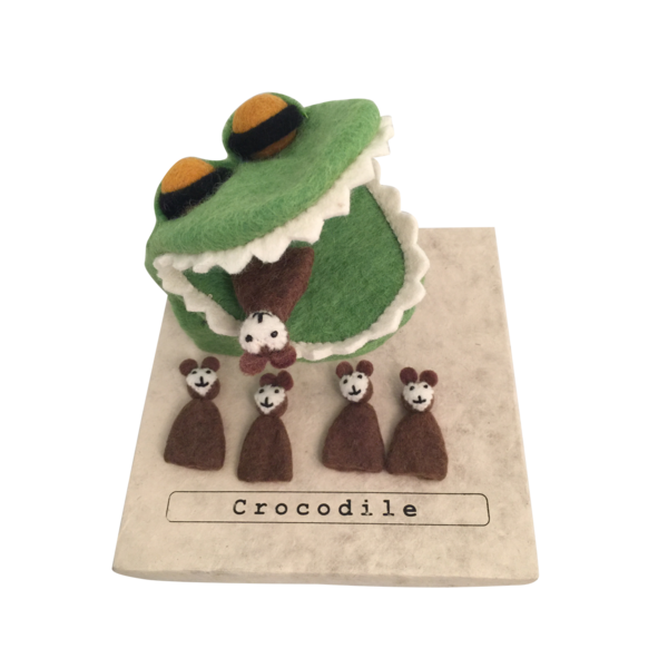PAPOOSE Toys Crocodile 5 Scimmie sfacciate