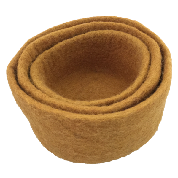 Giocattoli papoose Terra nidificata ciotole senape 3