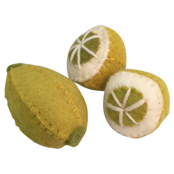 Giocattoli papoose limone 3pc