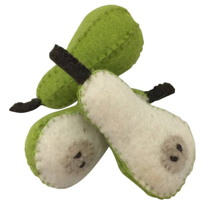 Giocattoli papoose pera di frutta 3pc
