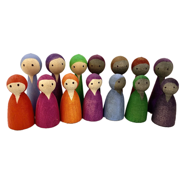 Papoose juguetes capucha 14pc