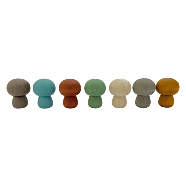 Toys Papoose Mini Mushroom Earth 7pc