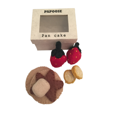 Set di pancake giocattoli papoose 8