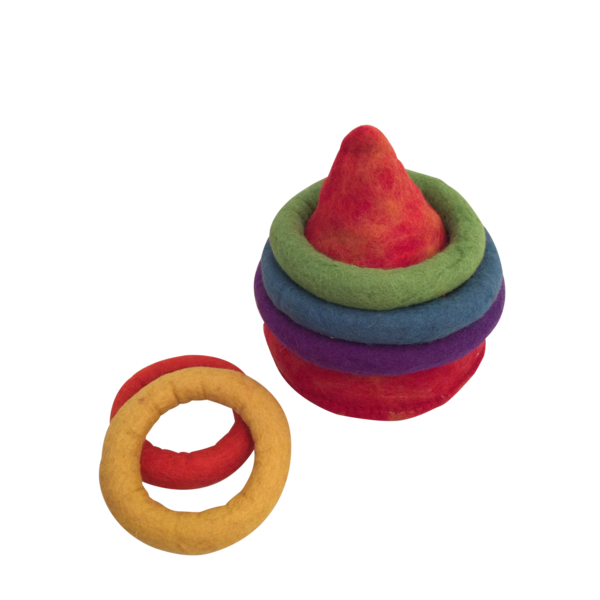 Giocattoli papoose Rainbow Quoit