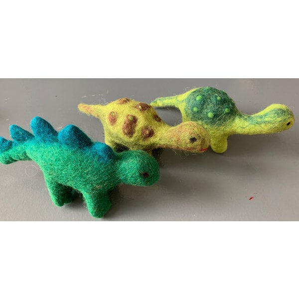 Papoose juguetes pequeños prd dinosaurios 3pc