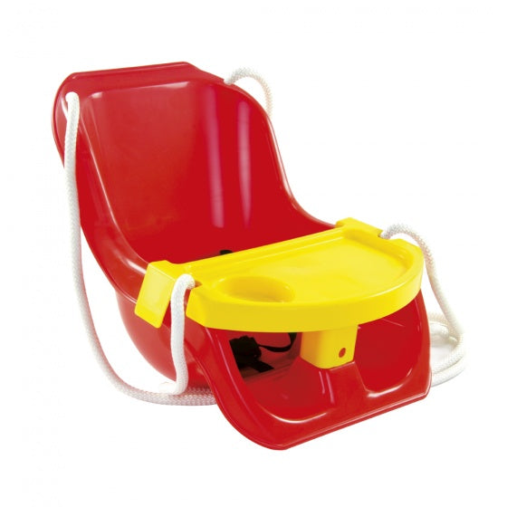 Paradiso Toys Baby Swing con hoja 2 en 1 rojo