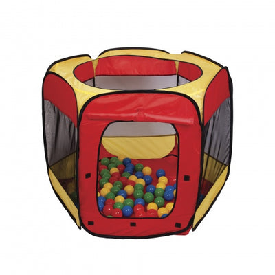 Paradiso Toys Speeltent con 100 bolas de 100 x 75 cm de amarillo rojo