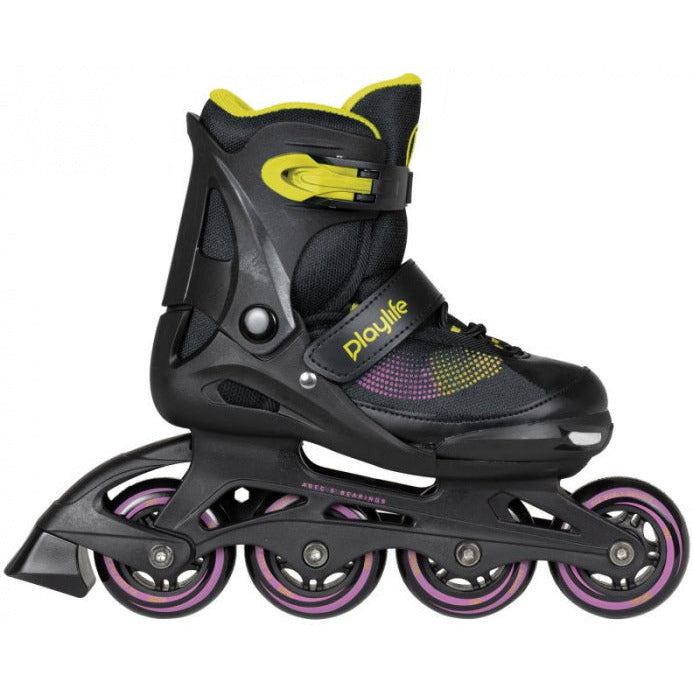 Skates en línea Joker Hardboot 82a Black Yellow Tamaño 37-40