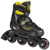 Skates en línea Joker Hardboot 82a Black Yellow Tamaño 37-40
