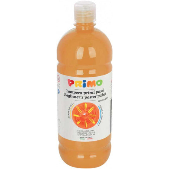 Primo Tempera Pastor Pintura 1000 ml de plástico ocre