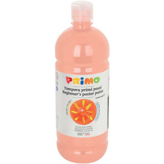 Pintura de placa primo tempera 1000 ml de rosa salmón