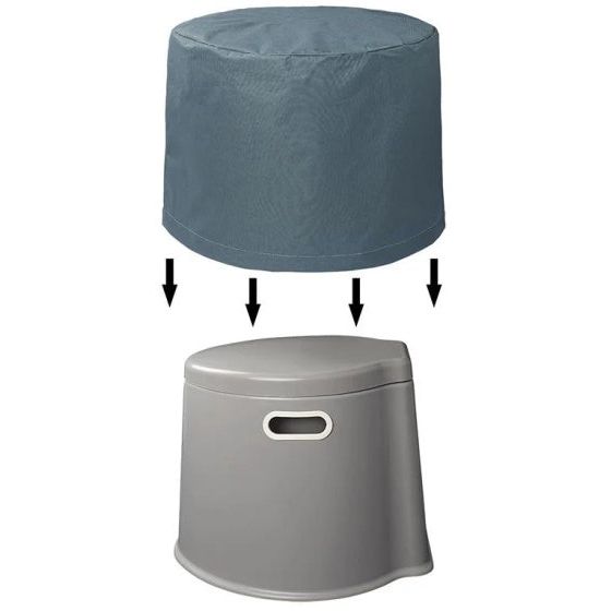 Copertura proplus per toilette portatile grigio scuro