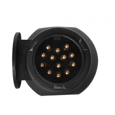 Adaptador de iluminación LED de Proplus 12 voltios 13-13-polig 16 cm negro