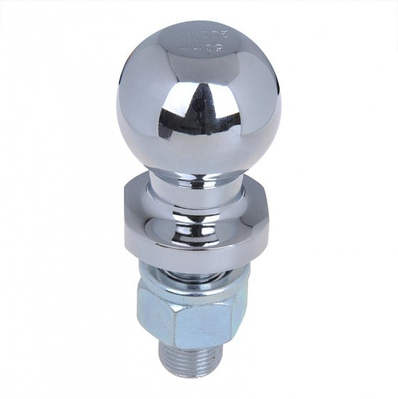 Proplus towbar sfera 50 mm m22 in acciaio dritto in argento