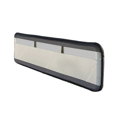 parabrisas inflable 480 x 140 cm de color gris claro negro