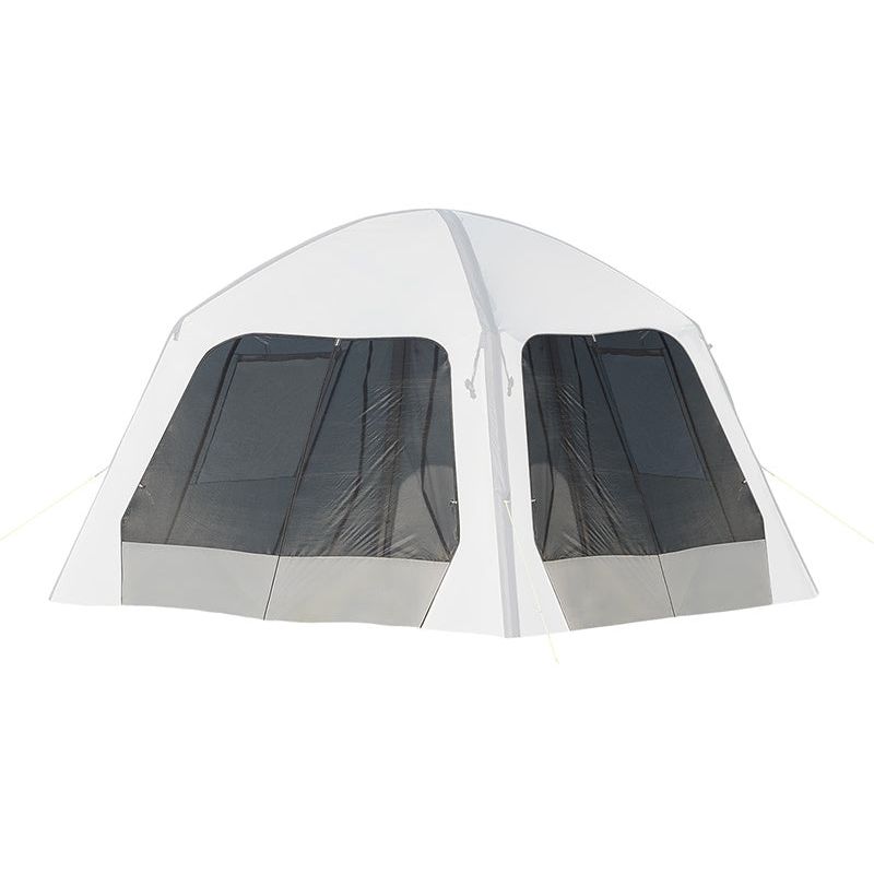 Proplus Zijwand met horrengaas voor opblaasbare partytent grijs