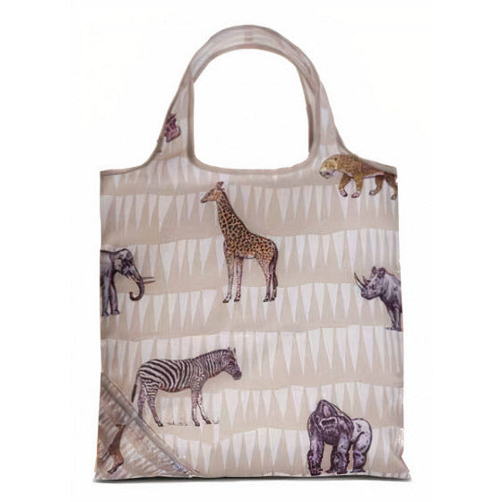 Punta Shopper giraf 12 liter 38 x 38 cm polyester bruin