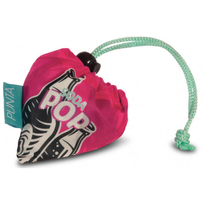 Punta Shopper Sodapop dames 12 liter polyester blauw roze