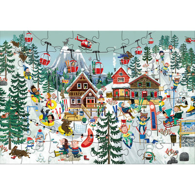 Rebo Productions Legpuzzel Cas Cato Winter junior 48 stukjes