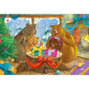 Rebo Productions Christmas Bears LegPuzzel Junior 24 24 pezzi