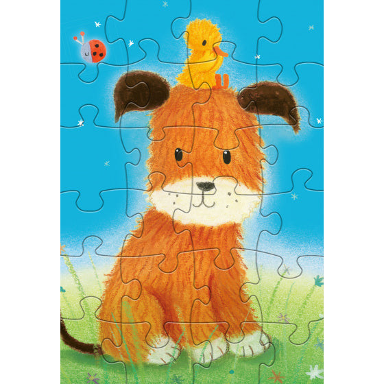 Rebo Productions Dog Duck Puzzle Junior 24 24 piezas