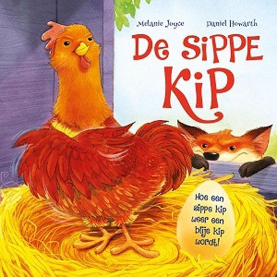 REBO Products Sippe Chicken Reading Libro Cómo un Sippe Chicken se convierte en un huevo feliz de nuevo