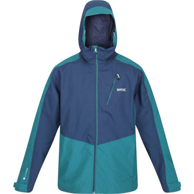 Regatta Highton II outdoorjack heren marineblauw turquoise maat XXL