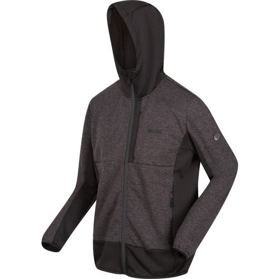 Regatta Bresdon SoftShellcoat Men Black Grey Times XL