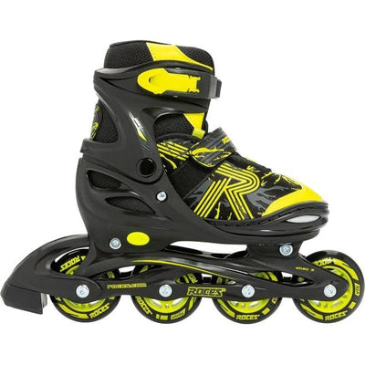 Pattini in linea jokey 3.0 softboat 82a giallo nero taglia 38-41