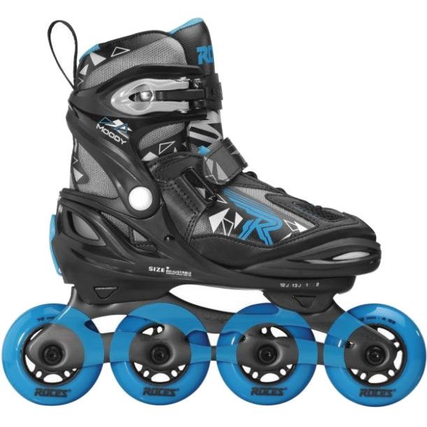 Patinillos en línea Moody TIF 82A Black Blue Size 36-40