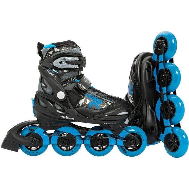 Patinillos en línea Moody TIF 82A Black Blue Size 36-40
